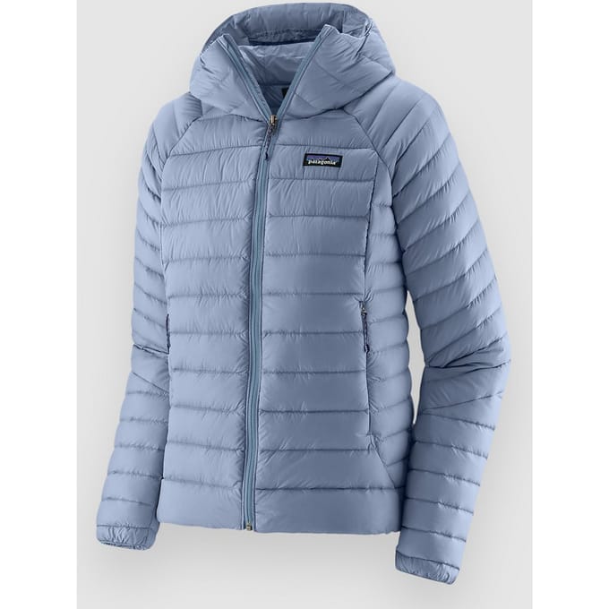 Patagonia Down Sweater Hoody Jas blauw