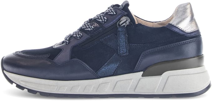 Gabor Dames Sneakers - blauw