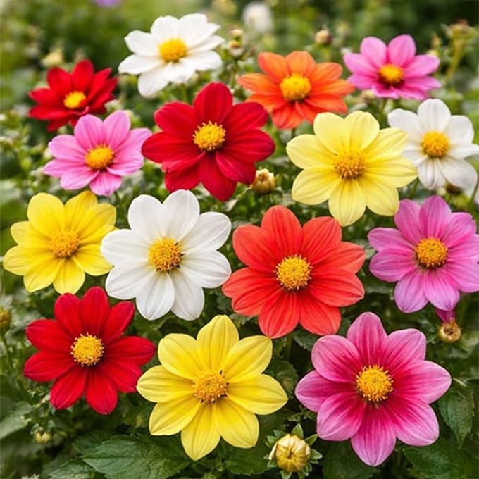 Dahlia zaden - Dahlia Coltness gemengd
