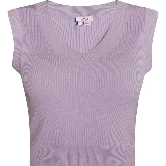 Mymo gebreide trui Dames violet