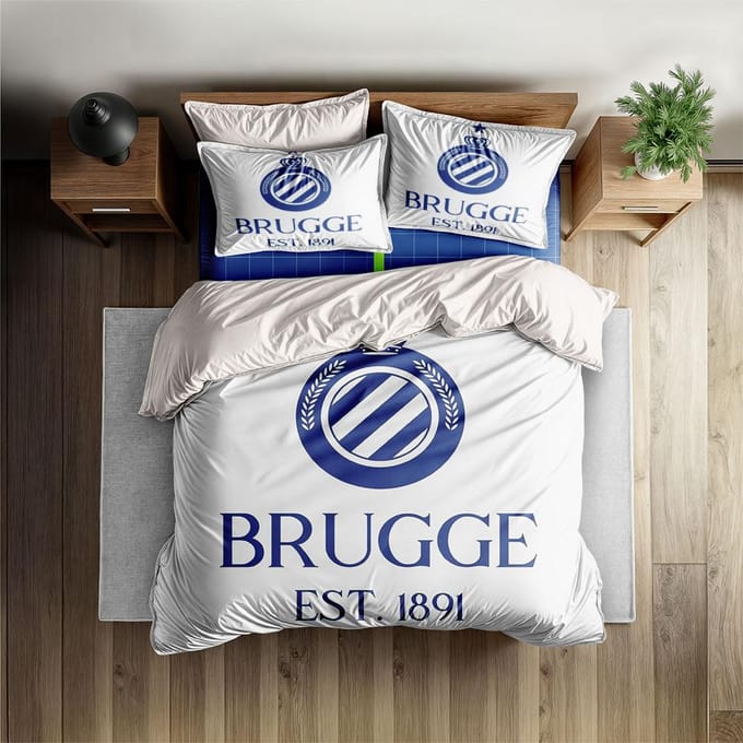 Ensemble Housse de Couette Rsca Futures Belgique King Queen Double Full Twin Simple Linge de Lit EU Double(200*200cm)3pcs
