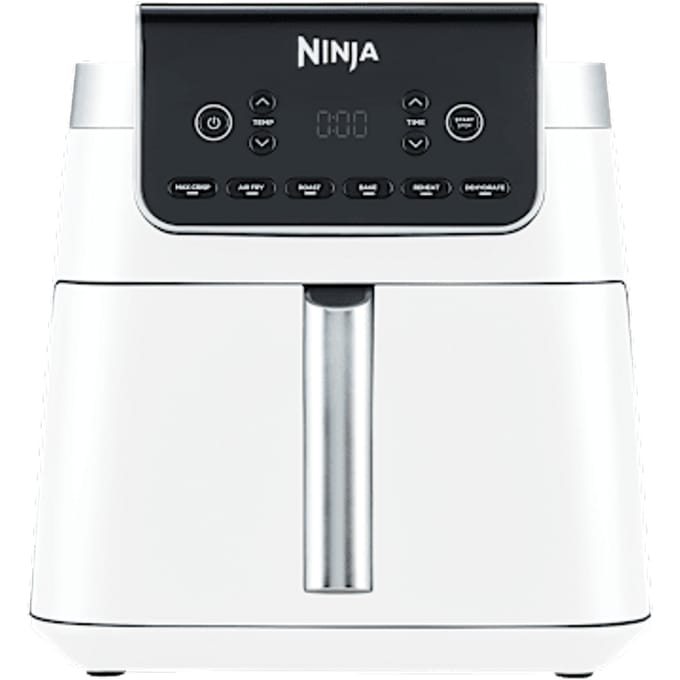Ninja Airfryer XXL Max Pro - 6.2 liter - 6 Kookprogramma's - in Hoogte Verstelbare Plaat - 2024 Model - Wit - AF180EUWH
