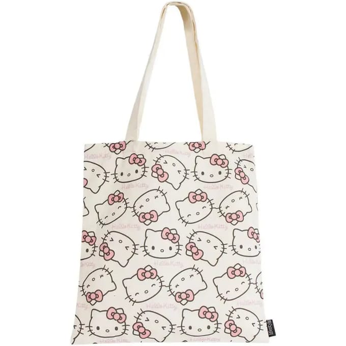 Hello Kitty Hello Kitty Unisex Linnen tas - natuur - Standard
