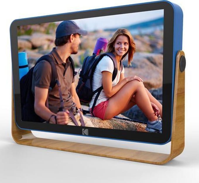 Kodak 10 "digitale fotolijst met Wi-Fi en multi-touch display (oceaanblauw)