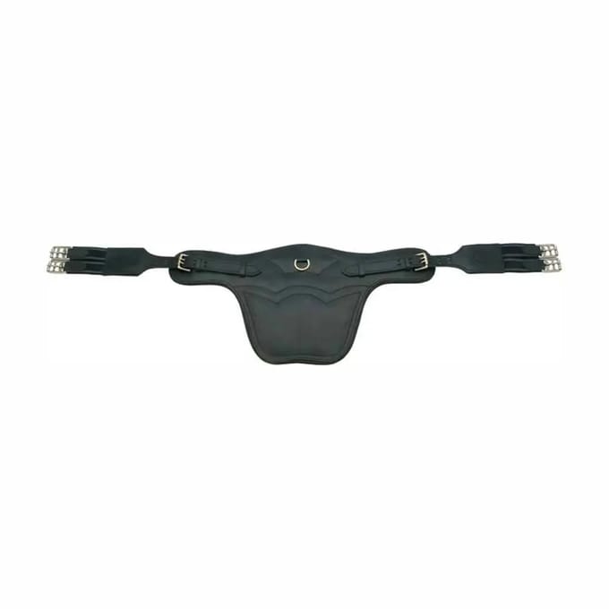 Leren zadeltasband Zaldi