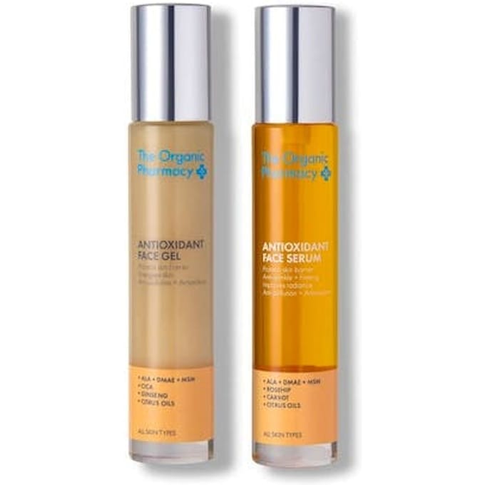 The Organic Pharmacy Antioxidant Face Duo Gel and Serum 35ml