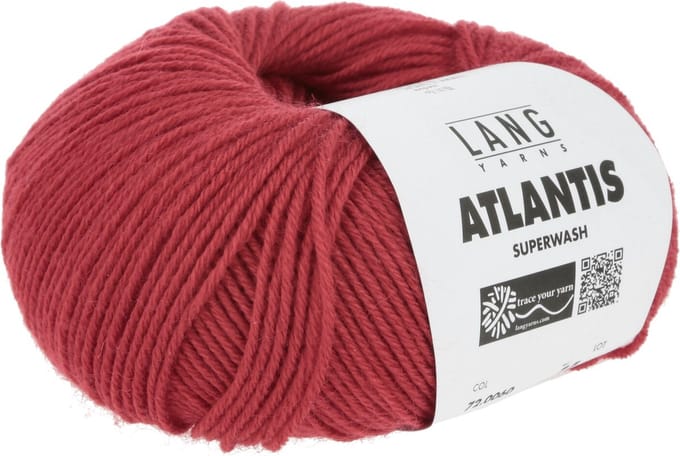 Lang Yarns Atlantis - 60 rood - Wol/Acryl-Mix Garen