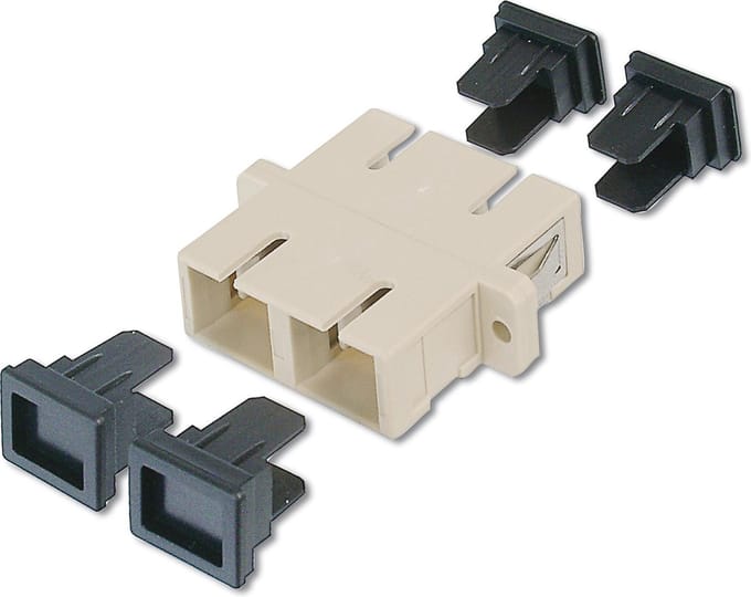 DIGITUS network coupler - grey - Grijs