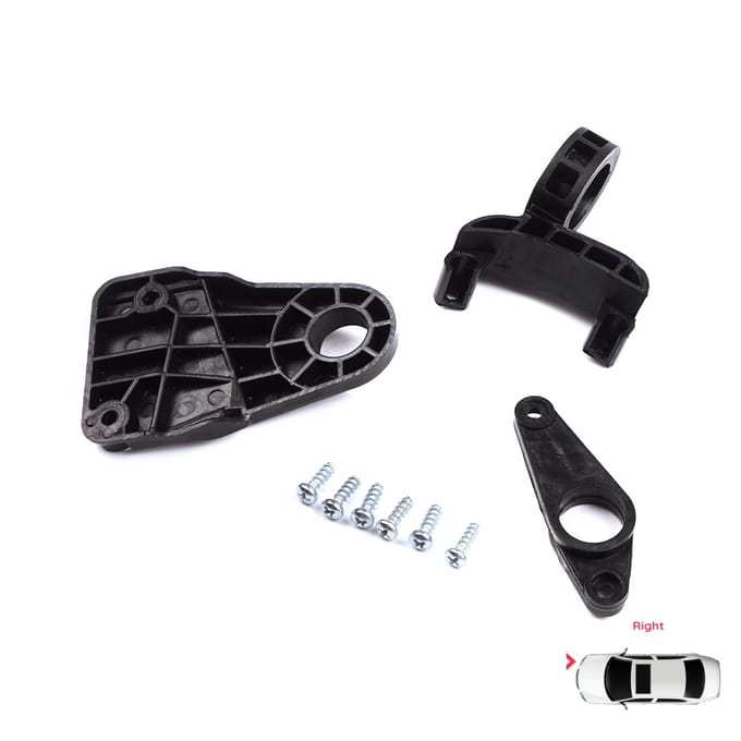 BHL561-2 Support de Phare Support de Montage Kit de Languettes de Réparation Côté Droit pour Skoda Octavia MK3 5E 2012-2019 5E0998226