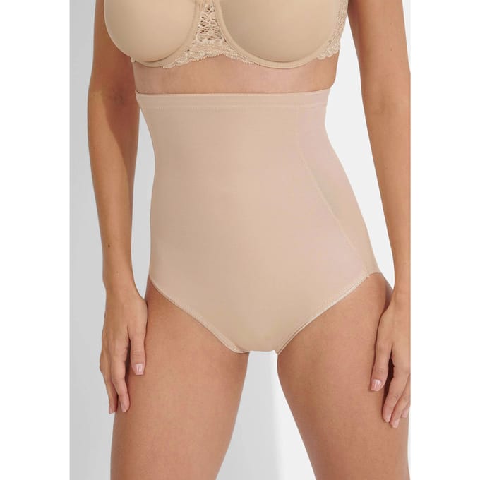 Taillehoge, corrigerende slip - karamel - Gr. S van Goldner Fashion