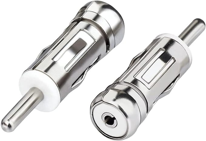 Universele Auto Antenne Adapter - ISO naar DIN Stekker (2-pack) voor Autoradio