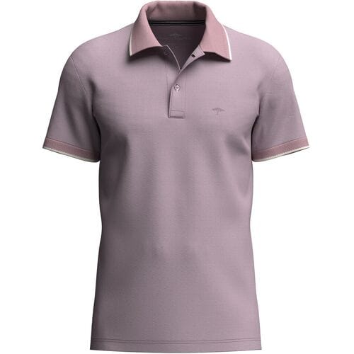Fynch-Hatton Polo 2-Tone Piqué Fine Details Magnolia / male