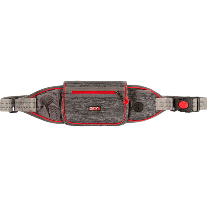 Heupomvang verstelbaar van 86 - 127 cm - KONG OUTERWEAR Heuptas Grijs