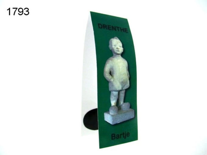 Geharo magnetische boekenlegger Bartje Drenthe – 30 cm