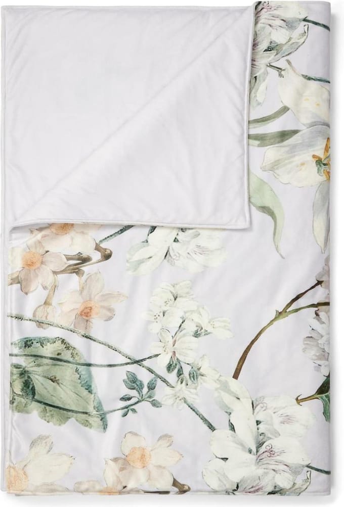 ESSENZA Rosalee Sprei Grijs - 240x100 cm