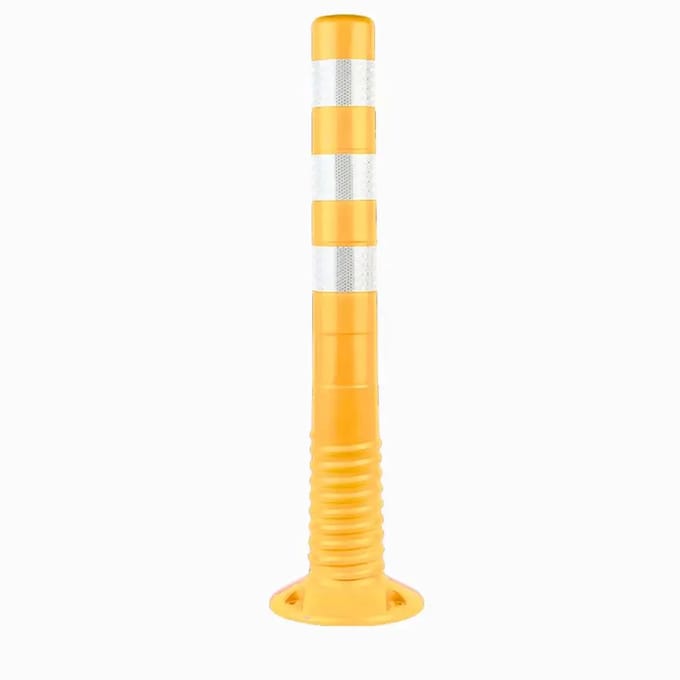FLEXGUARD flexibele reflecterende afzetpaal - geel | 75 cm