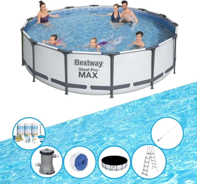 Bestway Zwembad Steel Pro MAX - Zwembadset - 427x107 cm