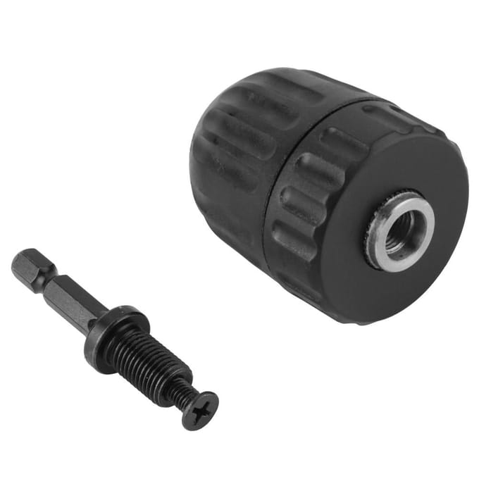0.810mm Zelfborgende Sleutelloze Boorkop Impact Hamer Boorbit Conversie Houder (#02)