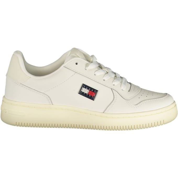 Tommy Hilfiger Bianco Polyurethaan Dames Sneaker