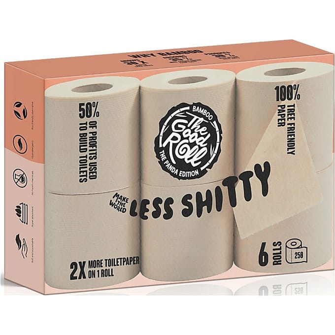 The Good Roll Toiletpapier Naked Panda Edition 6 rollen