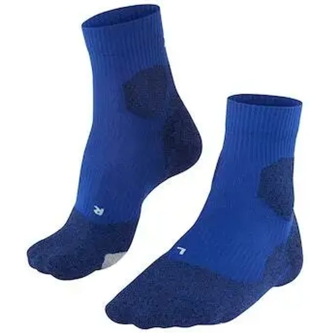 FALKE RU Trail Grip anti-blaar functioneel materiaal hardloopsokken heren blauw - maat 39-41