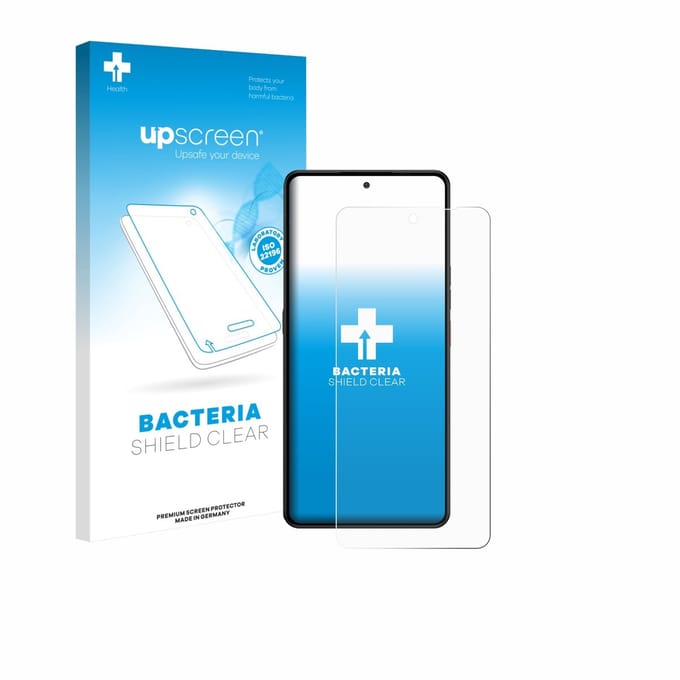 upscreen - Screenprotector voor Gigaset GS6 Pro - Folie Beschermfolie transparant antibacterieel
