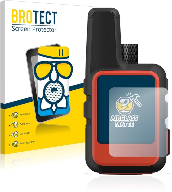 BROTECT - Screenprotector voor Garmin inReach Mini 2 - Folie Beschermfolie Beschermglas matte