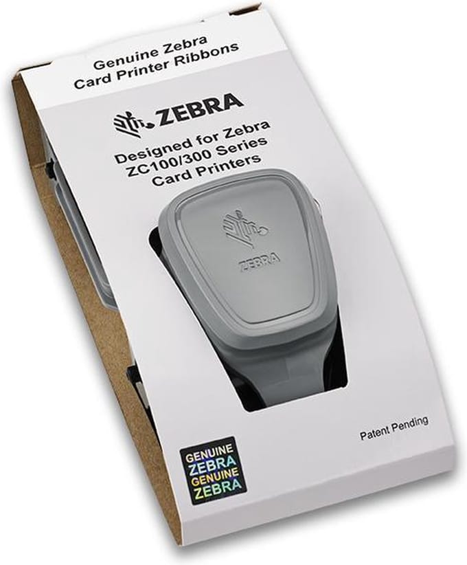 Zebra lint kleuren YMCKO (200 afdr.)