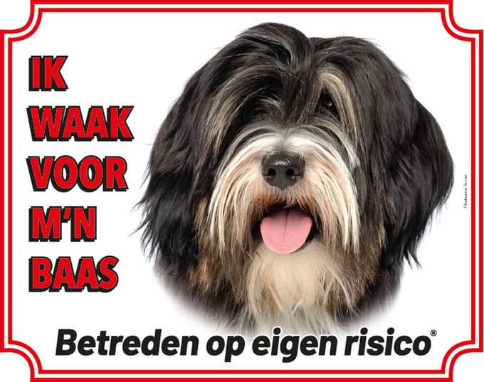 Tibetaanse Terrier Waakbord