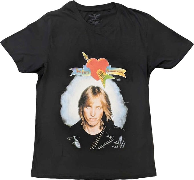 Tom Petty And The Heartbreakers - 1st Album Heren T-shirt - M - Zwart