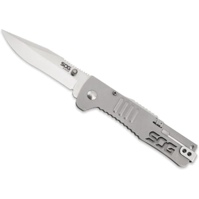SOG Knives SlimJim Clampack Zakmes - Zilverkleurig