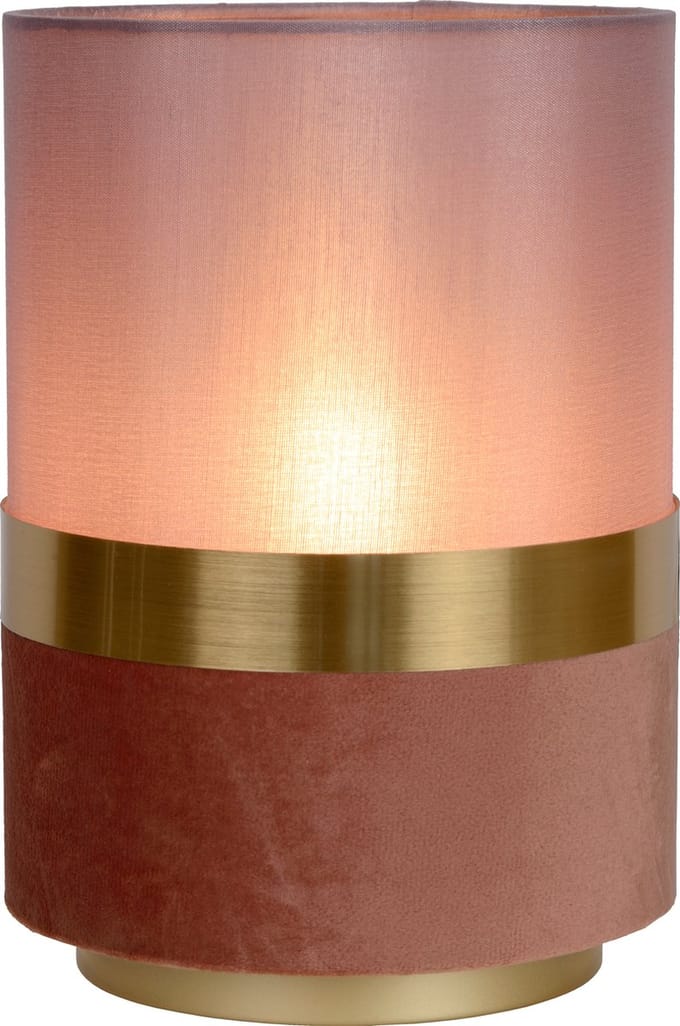 Lucide EXTRAVAGANZA TUSSE - Tafellamp - Ø 15 cm - 1xE14 - Roze