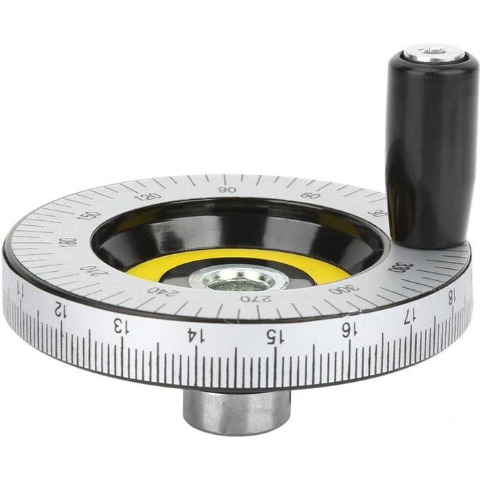 1 stuks 80 mm Massief Bakeliet Handwiel Schaal Handwiel Machineaccessoires