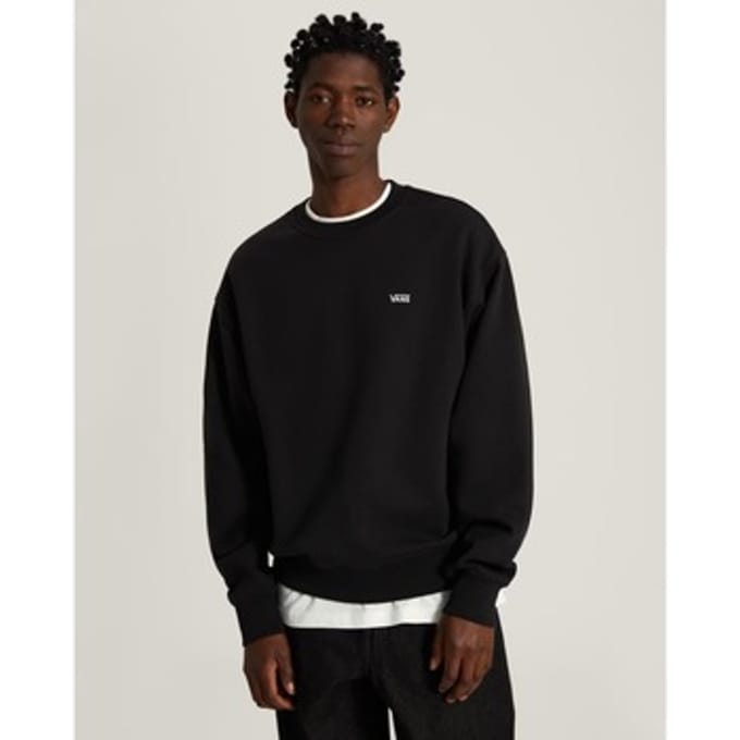 Sweaters Vans Vn0010g7blk1 Left Chest Ii Crew