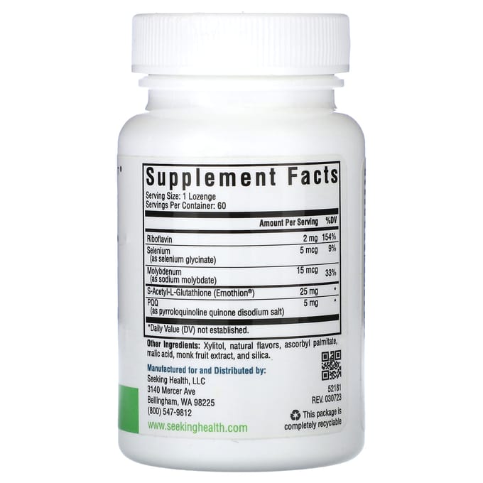 Optimal Glutathion Plus, 60 zuigtabletten
