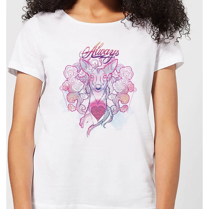 Harry Potter Always dames t-shirt - Wit - L