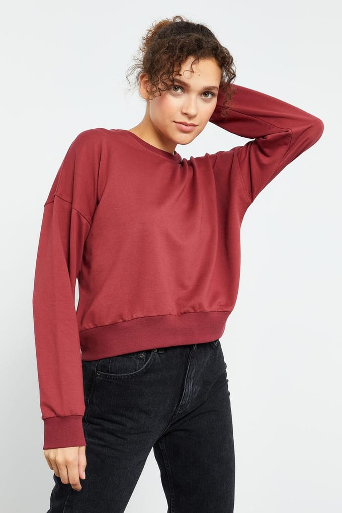 Dames Casual Crew Neck Sweatshirt
