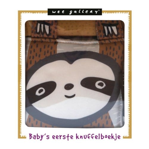 Knuffelboekje Luiaard - Wee Gallery - Wee Gallery