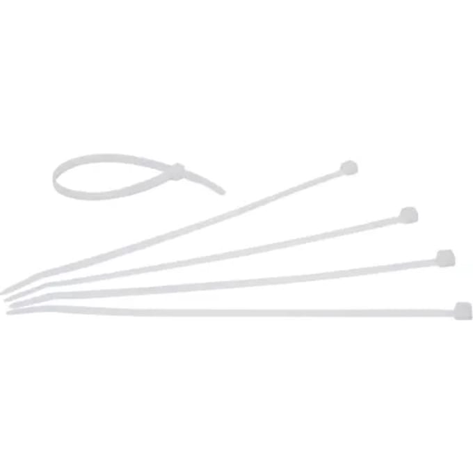 Kopp Kabelbinder Transparant 3x25st. 2,5x100mm 3,6x150mm En 4,6x200mm