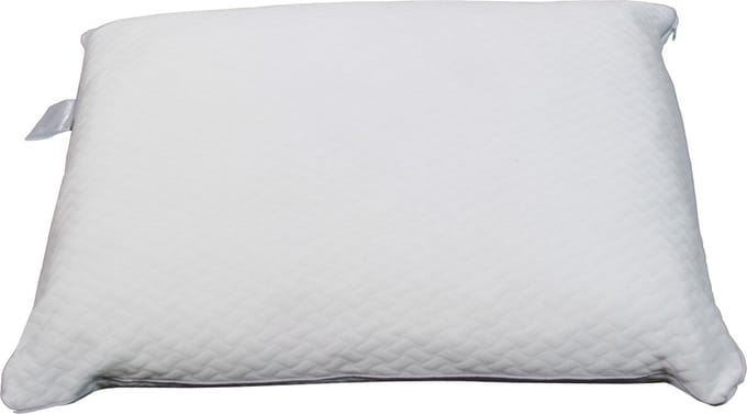 Polydaun Hoofdkussen - Traagschuim - 65x50x15 cm - medium - wit