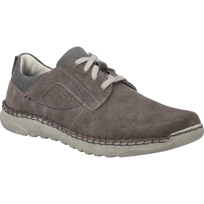 JOSEF SEIBEL Heren Lage schoen Wilson 04 in grijs