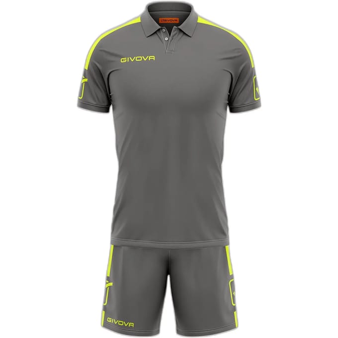Polo shirt en korte broek set Givova Play
