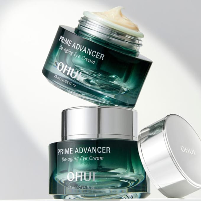 OHUI Prime Advancer Anti-Aging Oogcrème 25ml Verstevigende Oogverzorging black