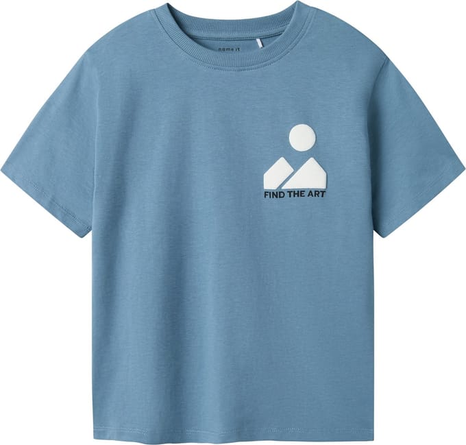 NAME IT - NKMDETEM SS NREG TOP BOX - Jongens - T-shirts - Maat 146/152