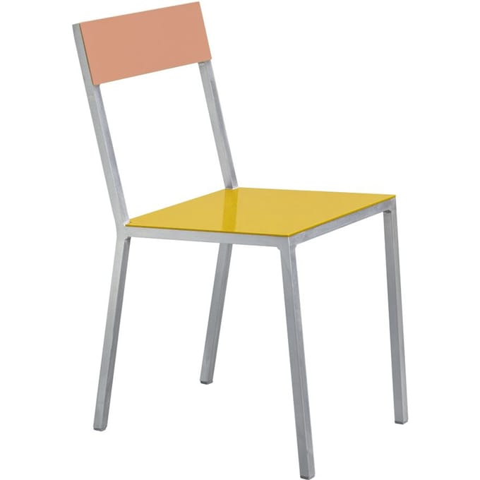 valerie_objects Alu Chair - yellow, pink