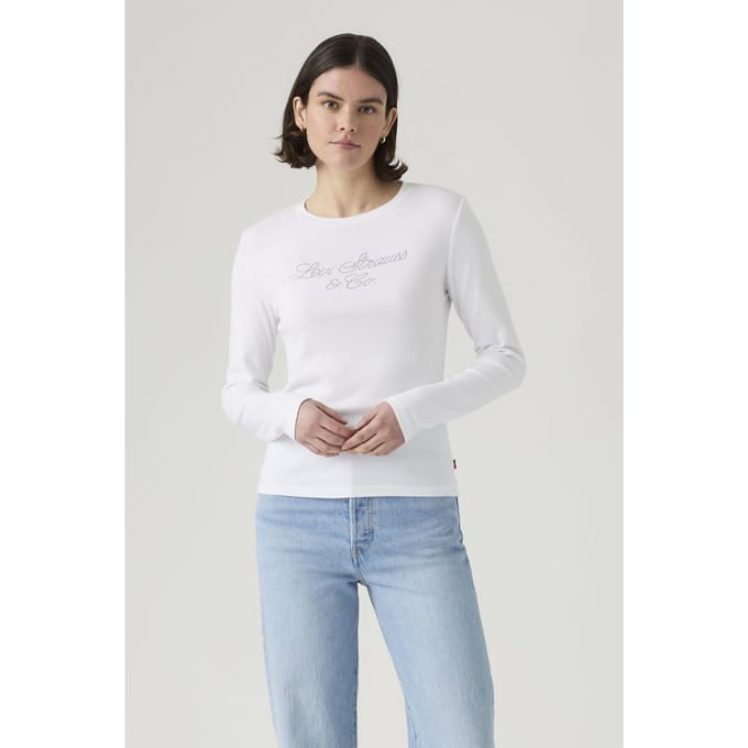 Levi's Graphic Essential Long Sleeve Tee Taglia: S | Maglie a manica lunga Outlet | Donna