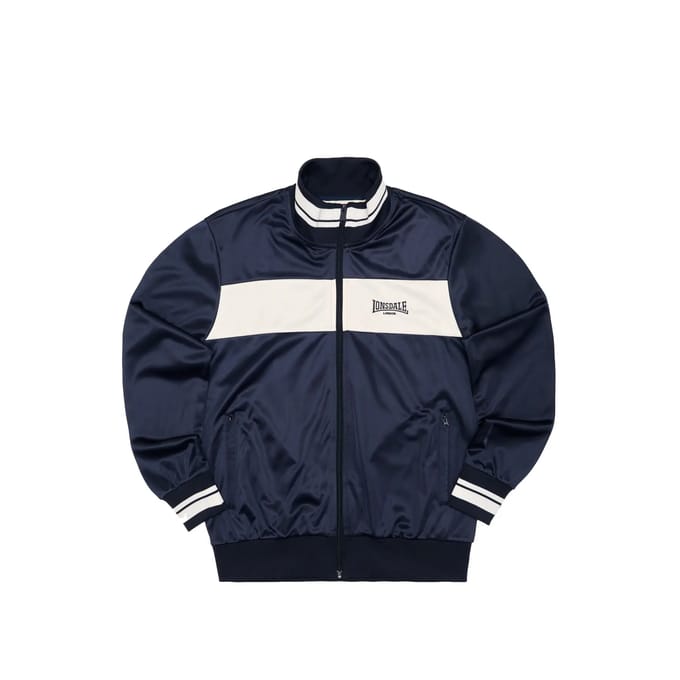 Lonsdale Meols Sweatshirt Met Rits Blauw M Man