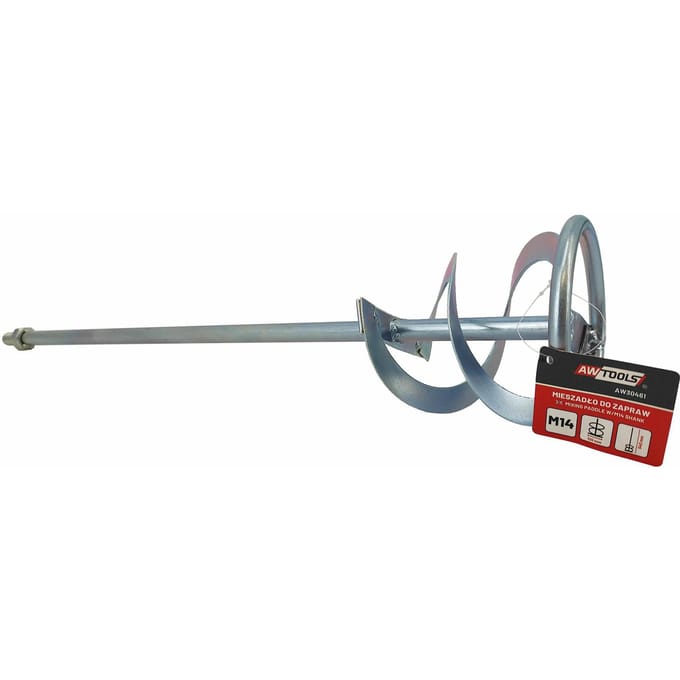 Awtools AW30460 - M14 Mixer - 100mm - 540mm - Verzinkt