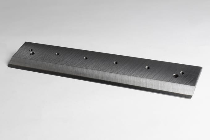 Hardmetaal Zijmes voor Kolbus - 405x115x10mm