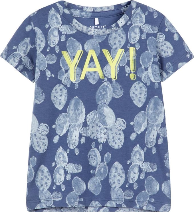Name It T-shirtje Denim vintage indigo  -  Maat  50
